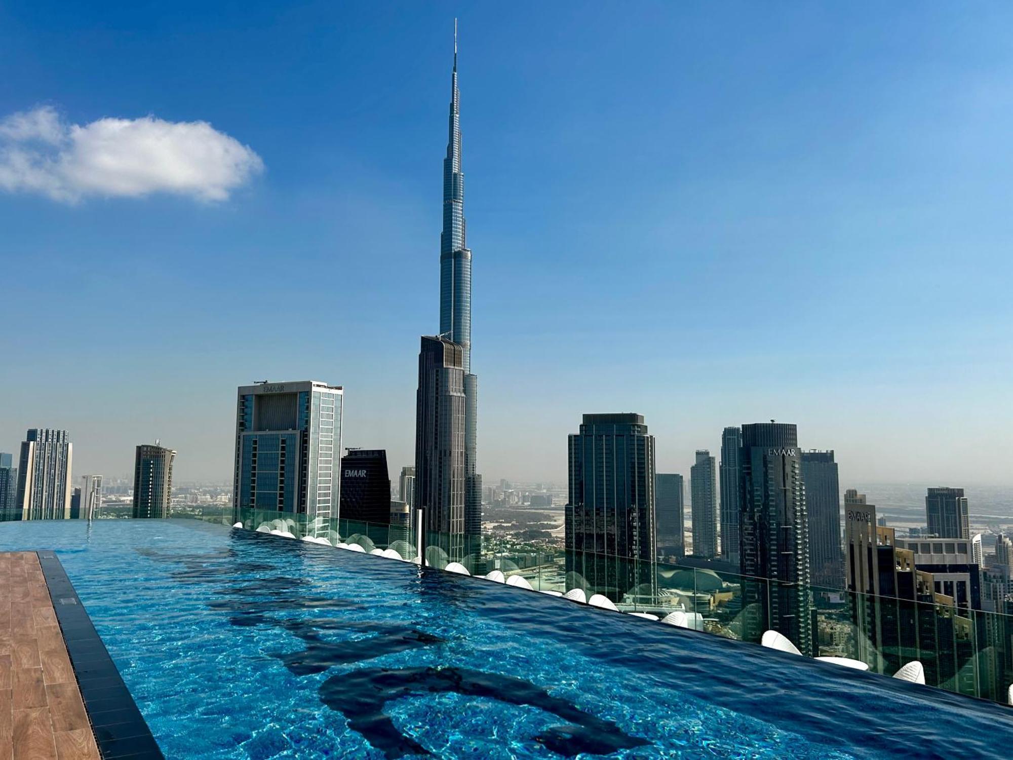 Апартаменты Burj Khalifa Views 2Br With Infinity Pool Downtown Дубай Экстерьер фото