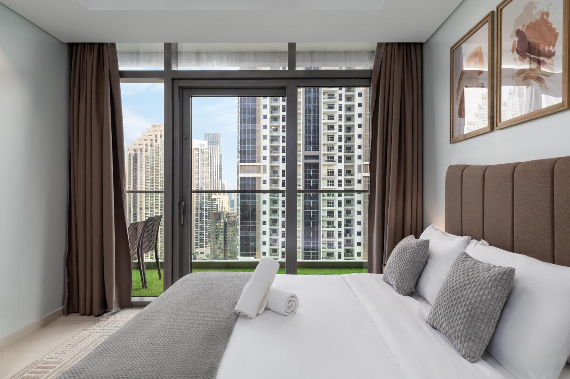 Апартаменты Burj Khalifa Views 2Br With Infinity Pool Downtown Дубай Экстерьер фото